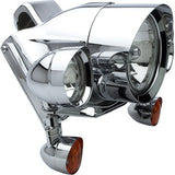 HEADWINDS Extended Headlight Bezel - 7" - Mariah - Chrome 1-7029MCA-0