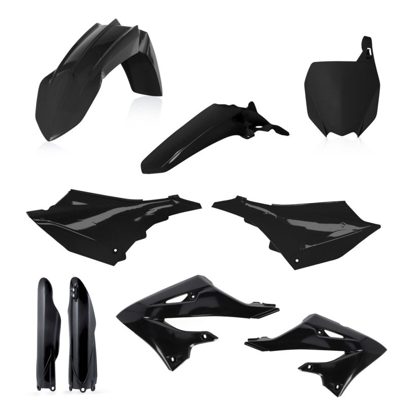 Acerbis 2023 Yamaha YZ125X/250X/ 22-23 YZ125/250 Full Plastic Kit - Black 2936150001