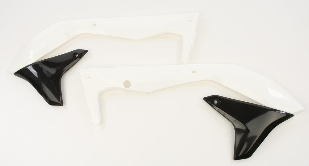 ACERBIS Radiator Shrouds White/Black 2449691035