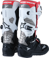 MOOSE RACING Tech 7 Boots - Black/White/Red - US 12 0212024-1225-12