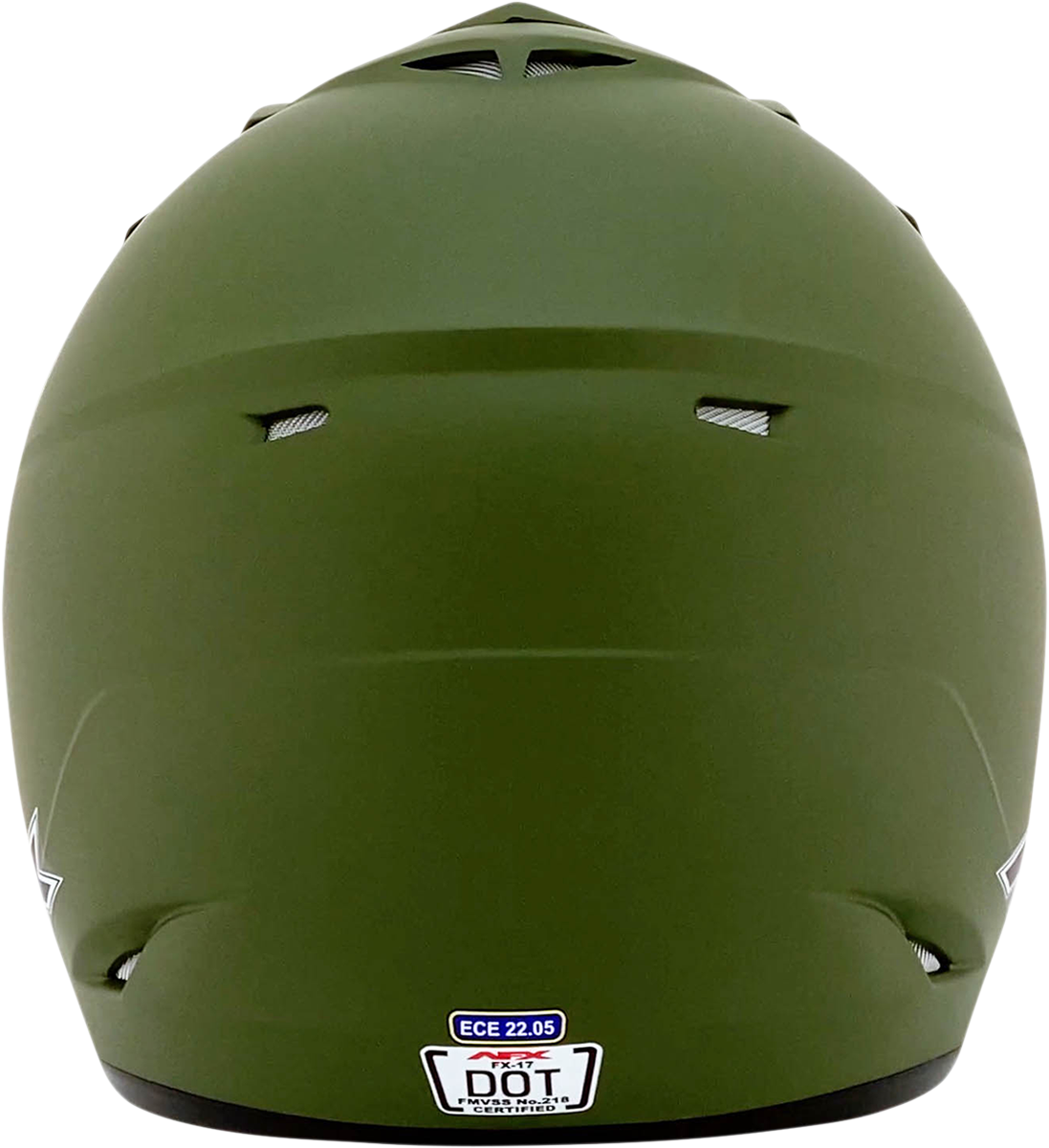 AFX FX-17 Helmet - Flat Olive Drab - XL 0110-4450