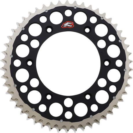 RENTHAL Twinring™ Rear Sprocket - 50 Tooth - Black 2240-520-50GPBK