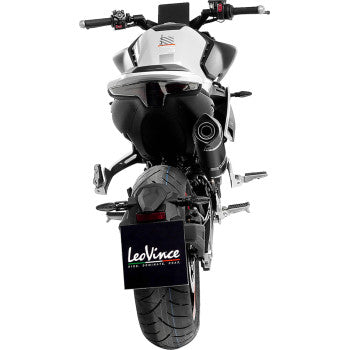 LEOVINCE LV One EVO Slip-On Muffler - Black  CF Moto 800NK 2024 14444EBU