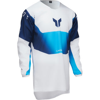 THOR Youth LAUNCHMODE Storm Jersey - White - Medium  2912-2569