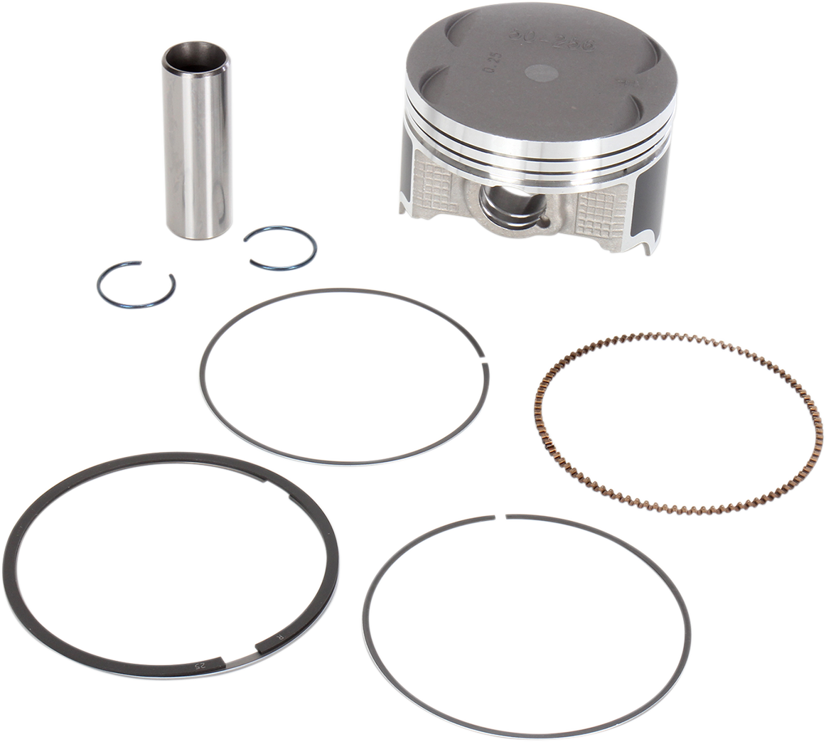 WSM Piston Kit - Kawasaki 650 - +.25 mm 50-256-04K