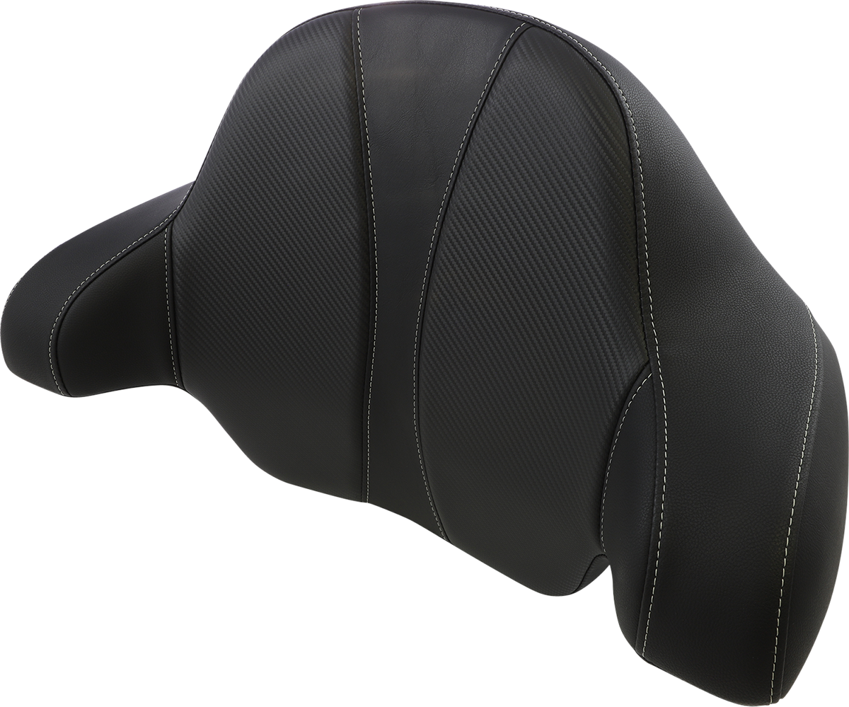 SADDLEMEN Tour-Pak Backrest Pad - Dominator Seat - Black - FL '14-'23 814-07-TPACK-D