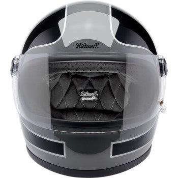 BILTWELL Gringo S Helmet - Tracker - Gloss Storm Gray/Black - 2XL 0101-18385
