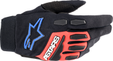 ALPINESTARS Full Bore XT Gloves - Black/Bright Red/Blue - Medium 3563623-1317-M