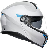 AGV Tourmodular Helmet - Frequency - Light Gray/Blue - XL 211251F2OY00615