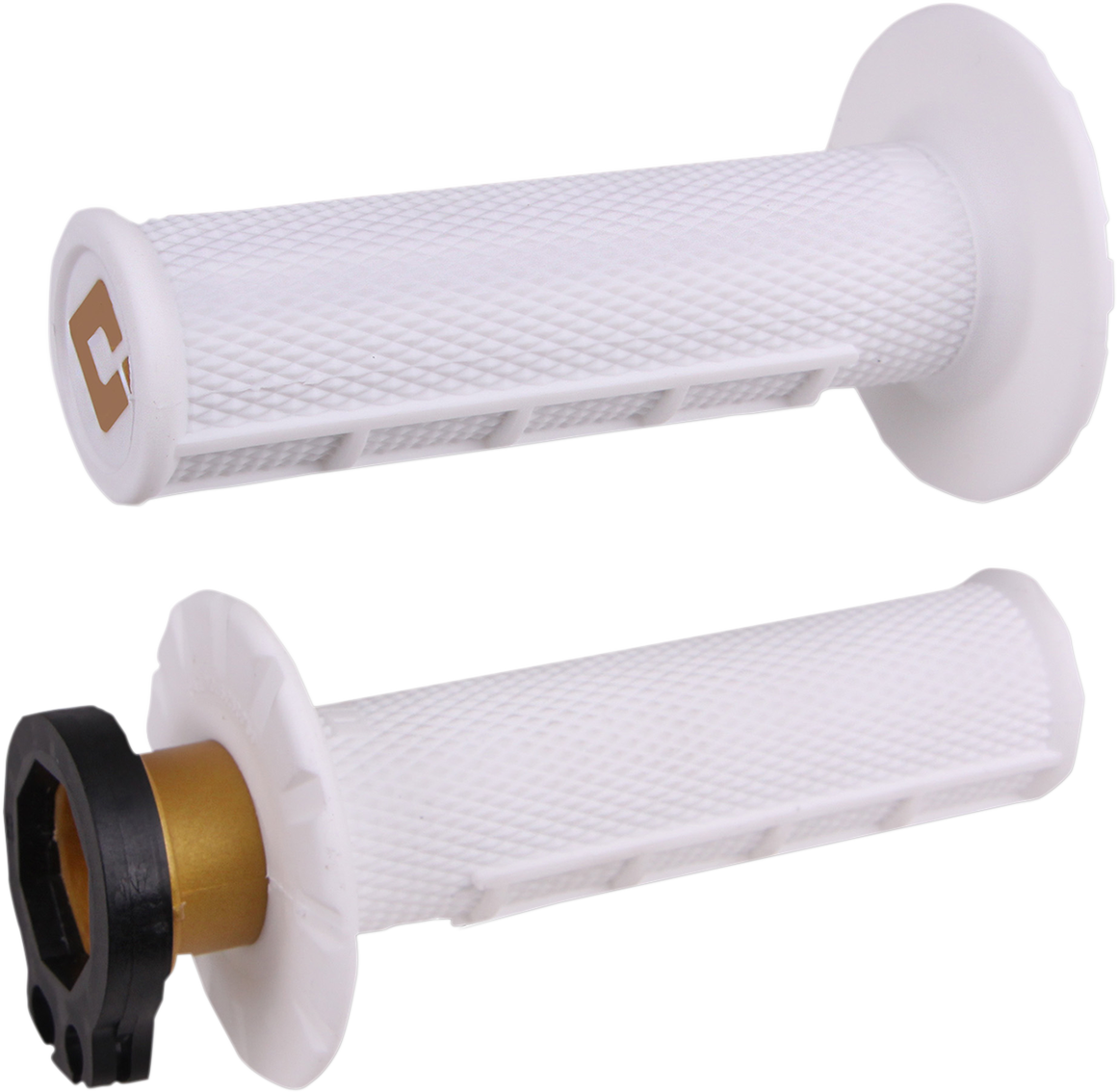 ODI Grips - MX - Half Waffle - White H36HWW