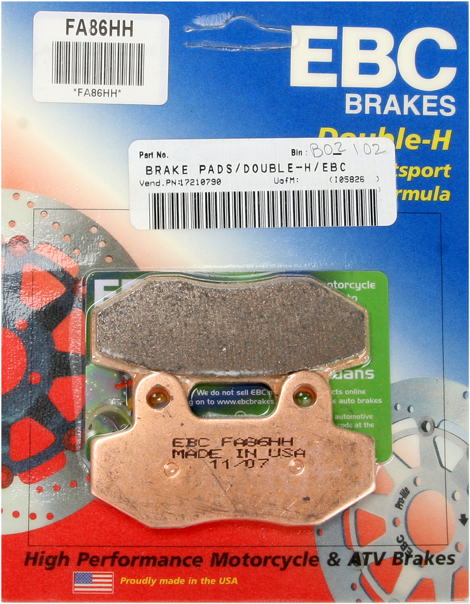 EBC HH Brake Pads - FA86HH FA86HH