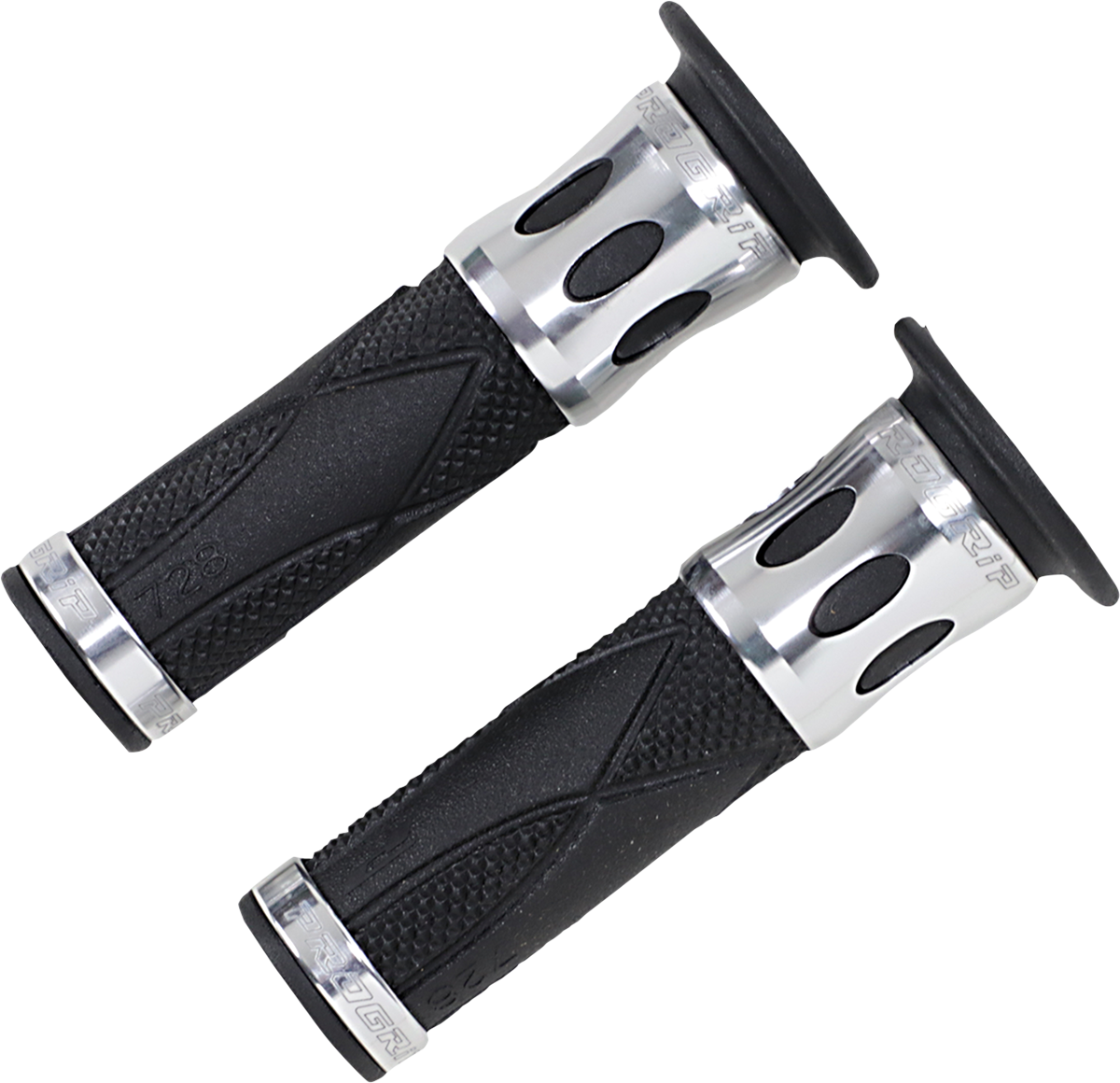 PRO GRIP Grips - 728 - Open Ends - Silver PA0728OECRAG