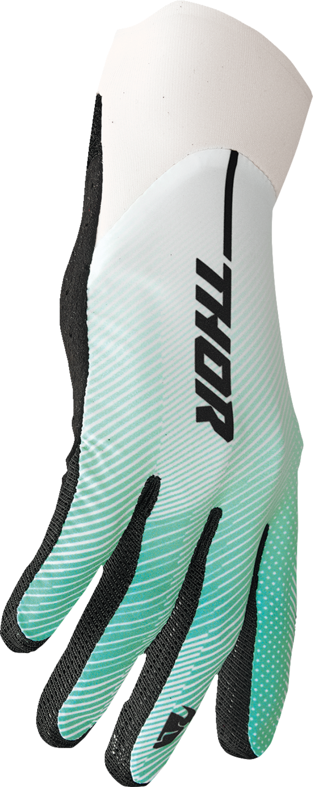 THOR Agile Tech Gloves - White/Teal - Large 3330-7210