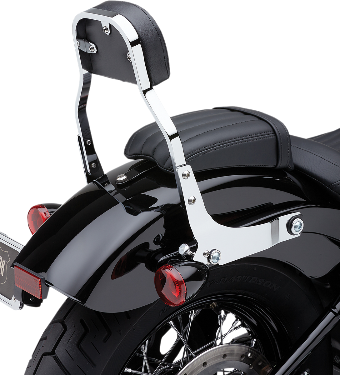 COBRA Backrest Kit - 11" - Chrome - FLHC/S 602-2030