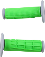 MOOSE RACING Grips - Compound - Half-Waffle - Green 1MG2315-GEM