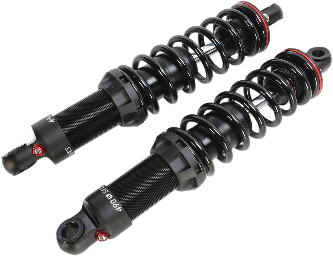 PROGRESSIVE SUSPENSION 490 Series Shock - Black - Heavy-Duty - 13.00" 490-1008