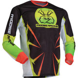 MOOSE RACING Youth Agroid Mesh Jersey - Hi-Viz/Black - Small 2912-2531