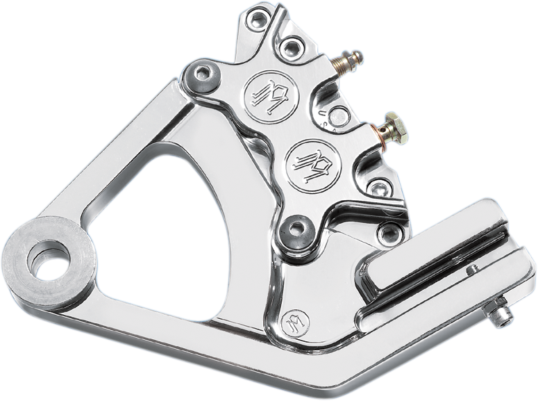 PERFORMANCE MACHINE (PM) Caliper - Rear - Chrome - 00-05 Softail 1285-0052-CH