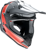 Z1R Youth F.I. Helmet - Fractal - MIPS - Matte Black/Red - Small 0111-1517