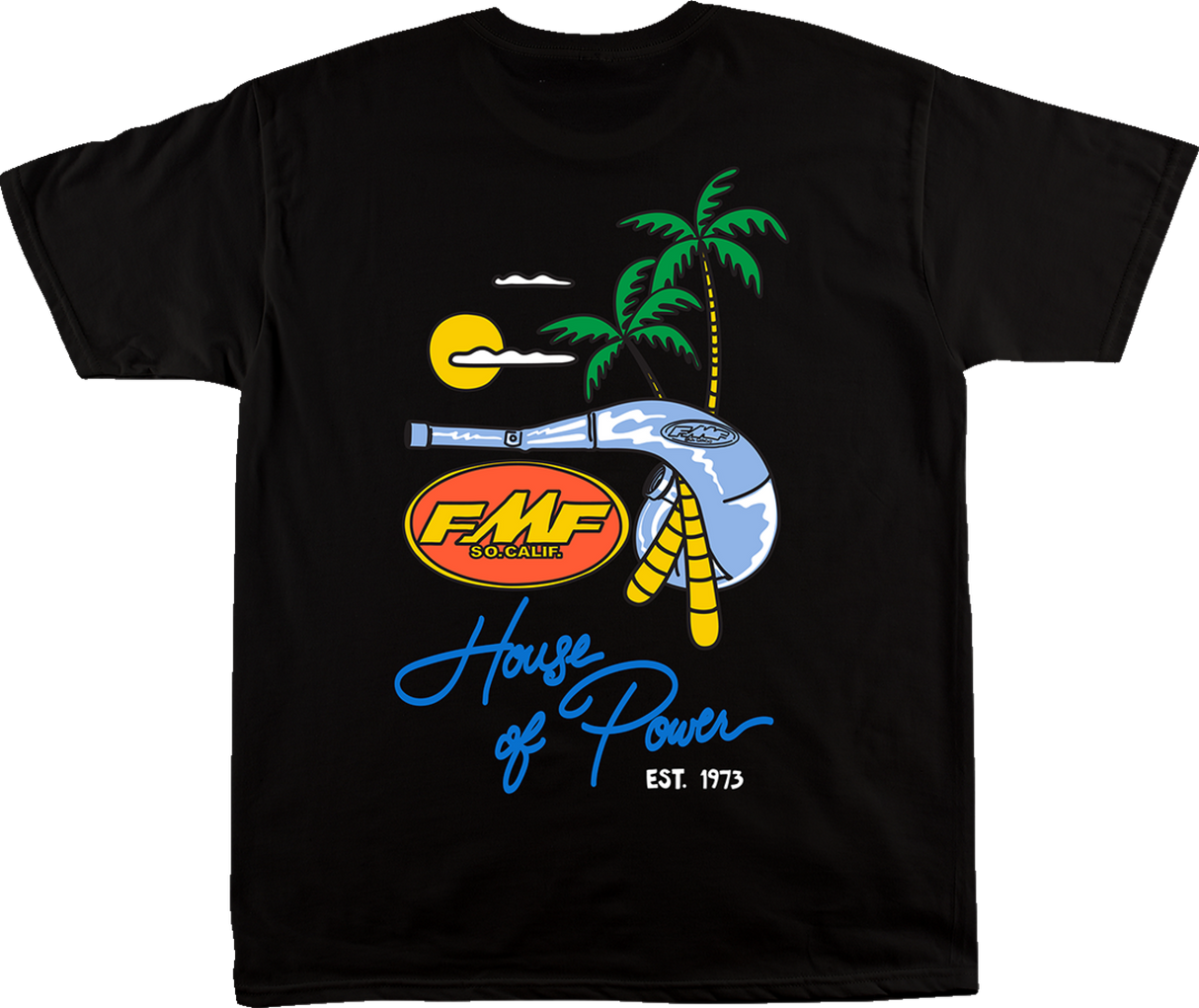 FMF Good Times T-Shirt - Black - Medium SP23118900BLKM 3030-23033