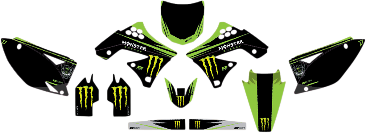 D'COR VISUALS Graphic Kit - Monster Energy 20-20-227