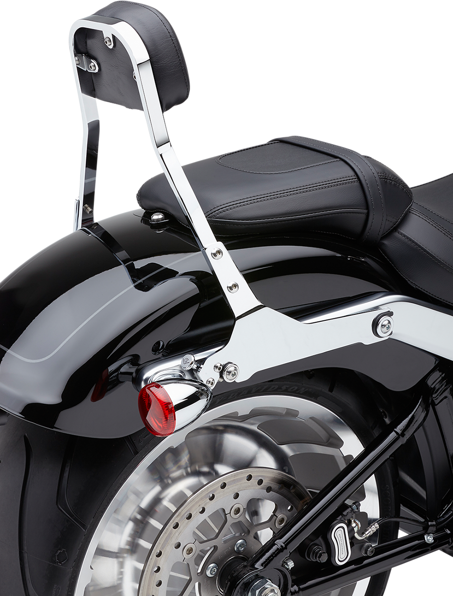 COBRA Backrest Kit - 11" - Chrome - Softail 602-2027