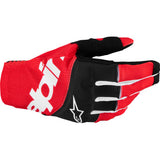 ALPINESTARS echstar MX Gloves - Black/Bright Red - Large 3560125-1303-L