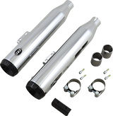 S&S CYCLE Grand National Slip-On Mufflers - Chrome 550-0755B