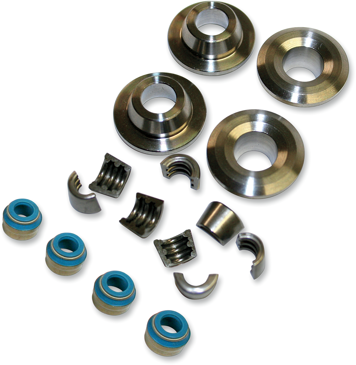 FEULING OIL PUMP CORP. Retainer Valve Spring Kit - Titanium - Twin Cam 1220