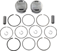 JE PISTONS Piston Kit - 107" - Twin Cam 317211