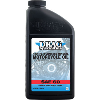DRAG SPECIALTIES OIL Engine Oil - SAE 60 - 1 U.S. quart 198923