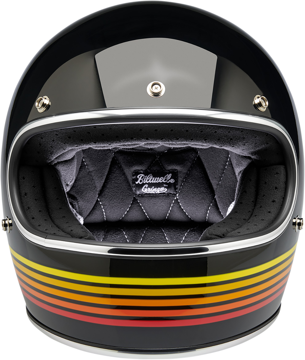 BILTWELL Gringo Helmet - Gloss Black Spectrum - XL 1002-536-105