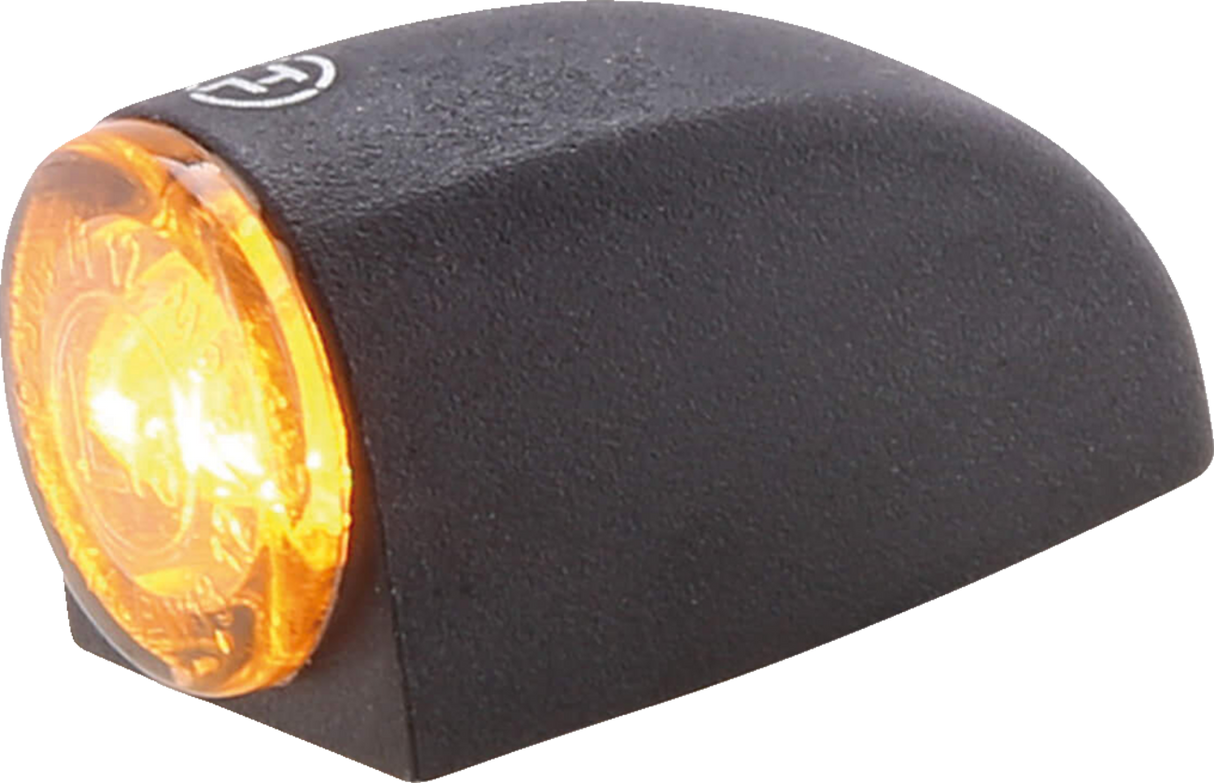 HIGHSIDER Proton 3 Turn Signal - Black 204-545