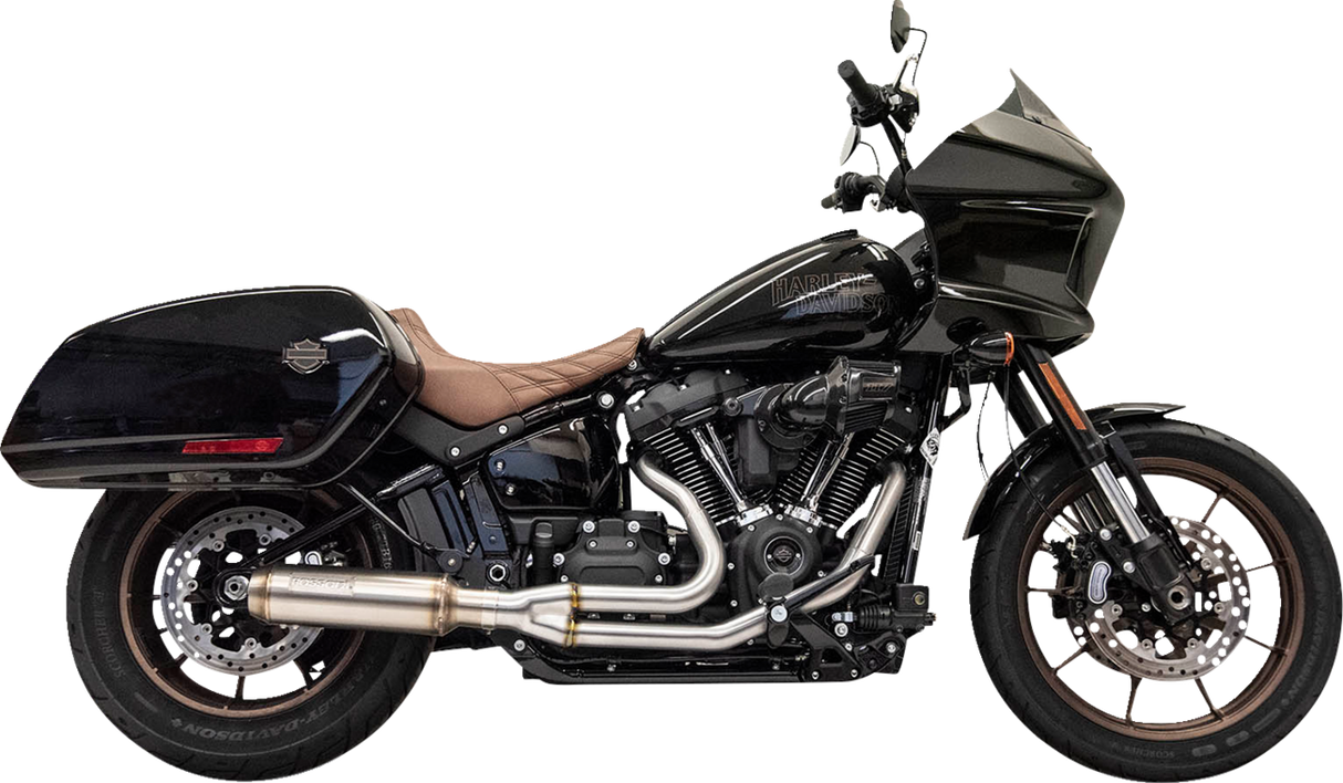 BASSANI XHAUST Road Rage Stainless 2-into-1 Exhaust System - Super Bike Muffler 1S78SS