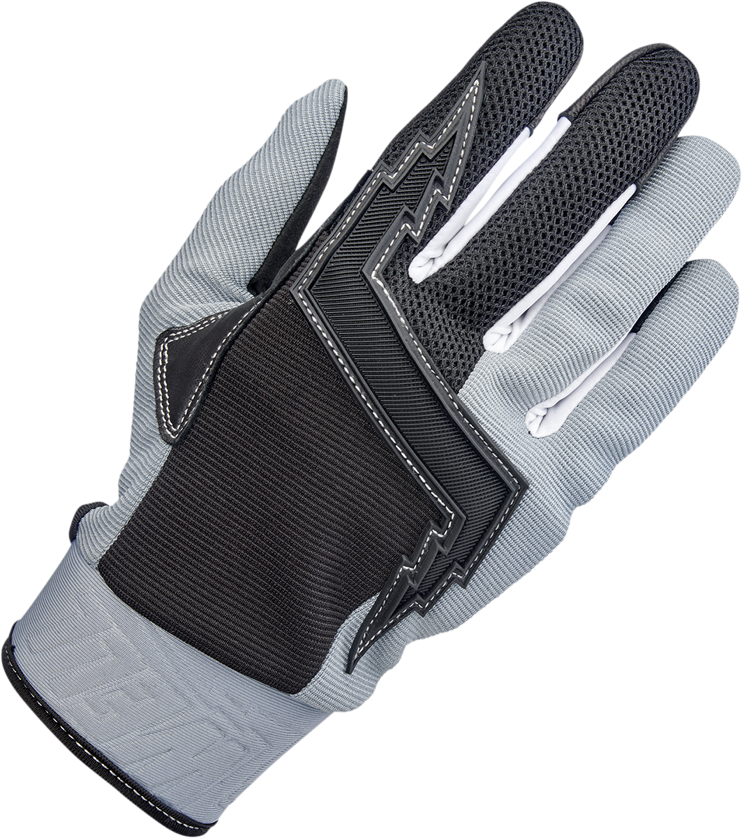 BILTWELL Baja Gloves - Gray - Large 1508-1101-304