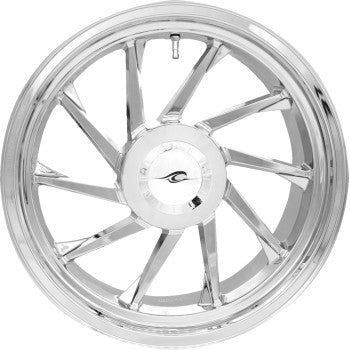 COASTAL MOTO Wheel - Hurricane 3D - Rear Left - Chrome - 18" - Trike 3D-HURL-187T-CH