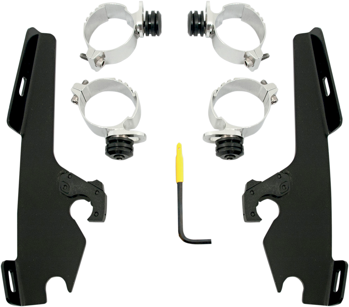 MEMPHIS SHADES Fats/Slim Trigger Lock Mounting Kit - Black MEB8977