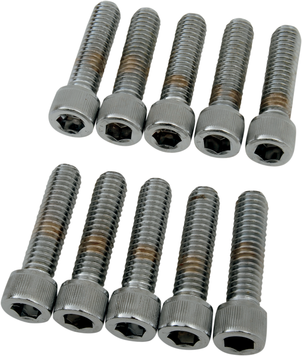 DRAG SPECIALTIES Bolts - Socket-Head - Knurled - 5/16-18 x 1-1/4" MPB218