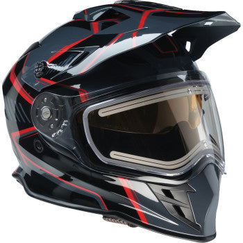 Z1R Range 2.0 Snow Helmet - Rotor - Black/Red - Large 0101-17232