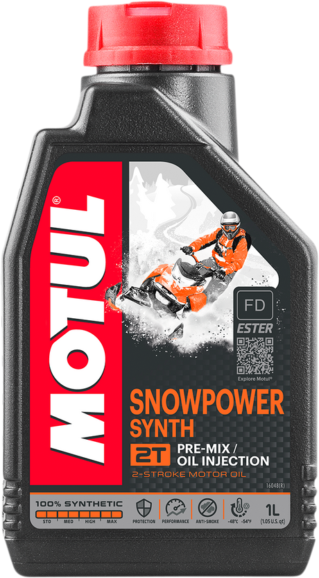 MOTUL Oil Snowpower 2T Synth Oil - 1L 108209