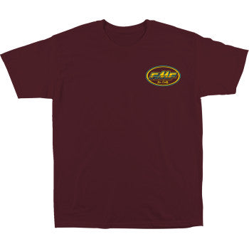 FMF Golden Stay T-Shirt - Maroon - 2XL  SP24118904MRN2X