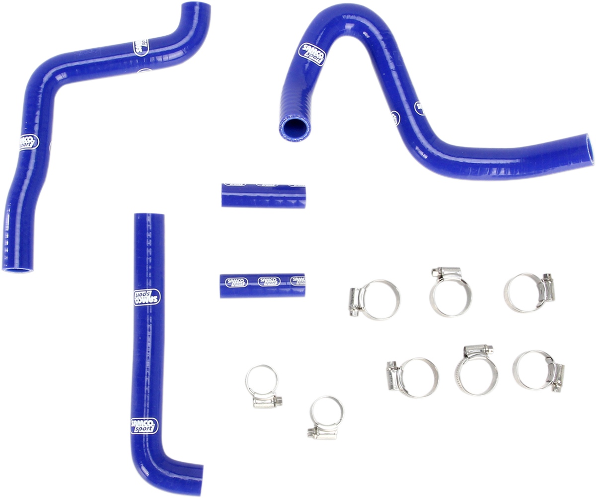 MOOSE RACING Race Fit Radiator Hose Kit - Blue - Kawasaki MBU-KAW-16-BL