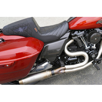 ARLEN NESS Side Covers - Carbon Fiber - FLTRX/FLHX '09-'23 210-201