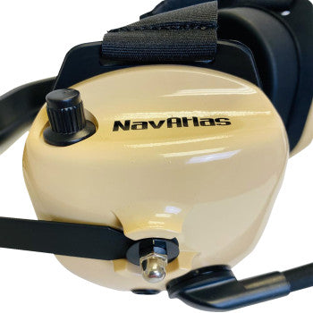 NAVATLAS Headset - Behind-the-Head - Stereo/VOX - Beige NB202BE