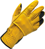 BILTWELL Borrego Gloves - Gold/Black - XS 1506-0701-301