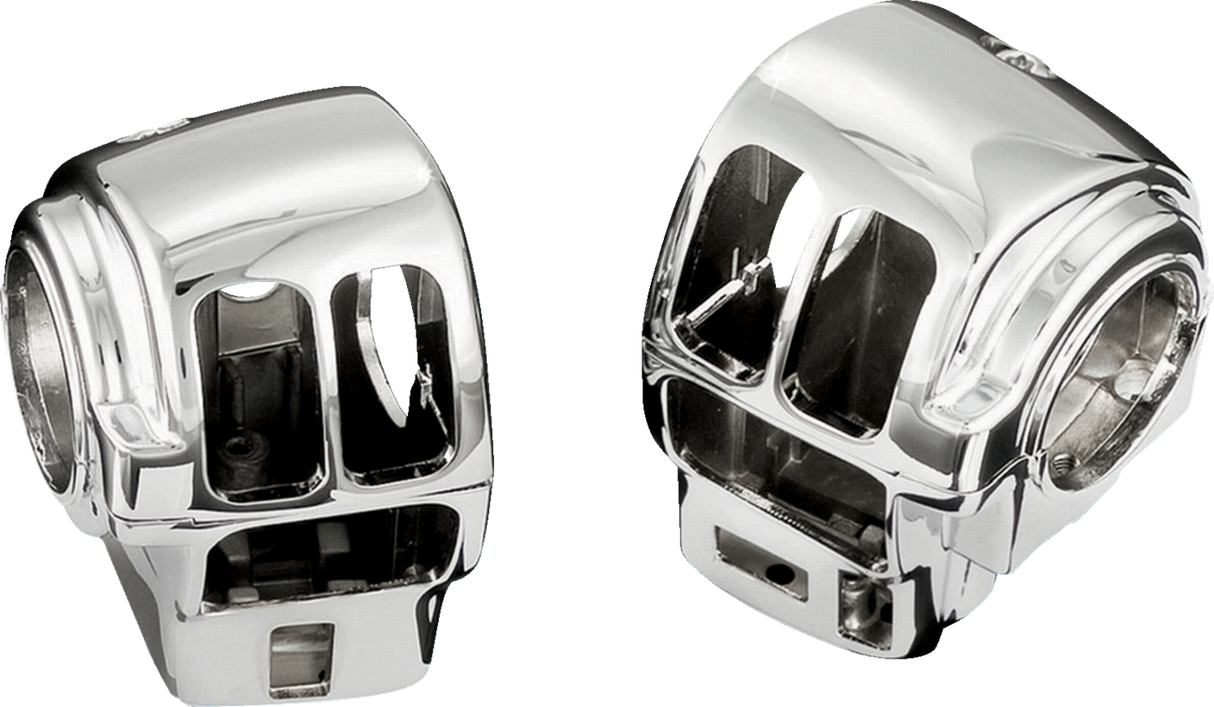 KURYAKYN Housing Cover - Switch Box - Cruise - Chrome 1742