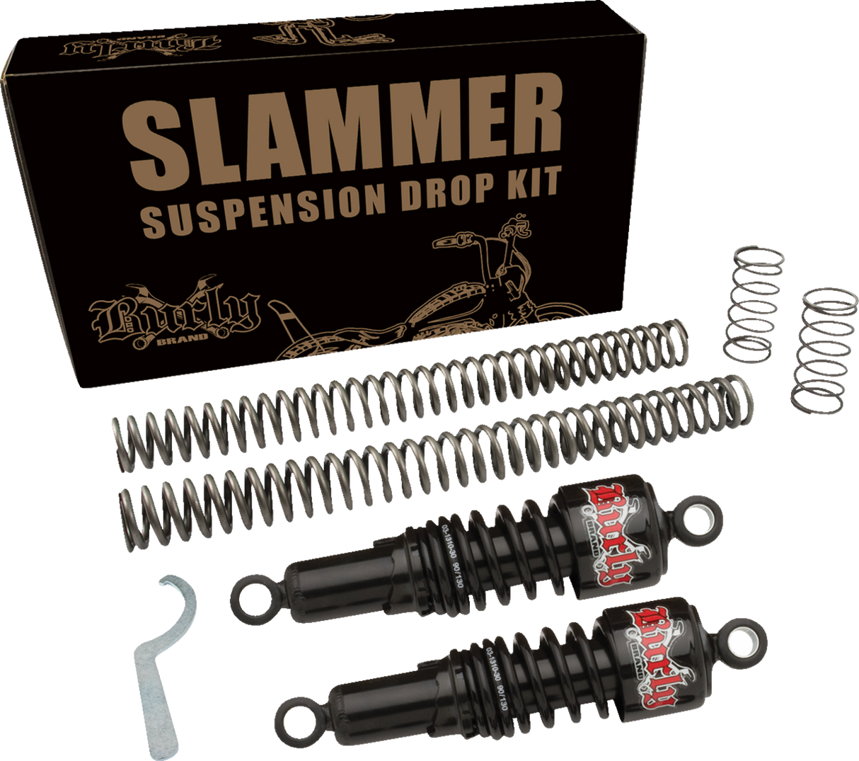 BURLY BRAND Suspension Kit - Slammer - Black B28-1007B