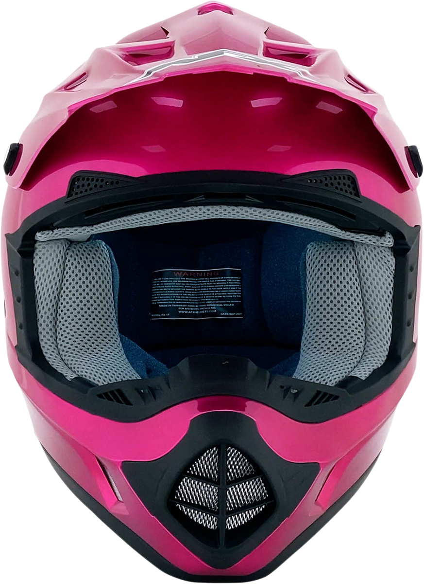 AFX FX-17Y Helmet - Fuchsia - Large 0111-0948