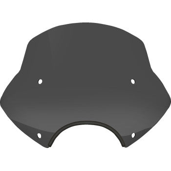 MEMPHIS SHADES Speed Demon Sportshields - 13" - 9" Headlight Cutout - Dark Black Smoke MEP54610