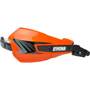CYCRA Vortex Handguards - Universal U-Clamp - Orange 1CYC-7801-22